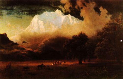 Albert Bierstadt Mount Adams, Washington France oil painting art